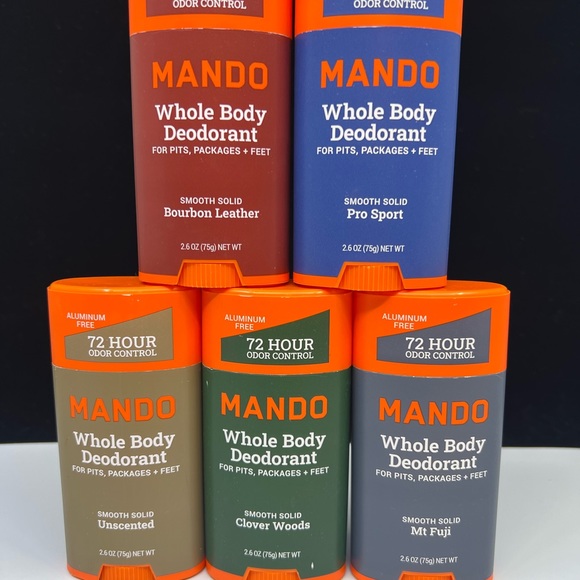 Lume & Mando Cream Deodorant Tube & Solid Stick Deodorant Matching Scent Choose - Picture 5 of 7